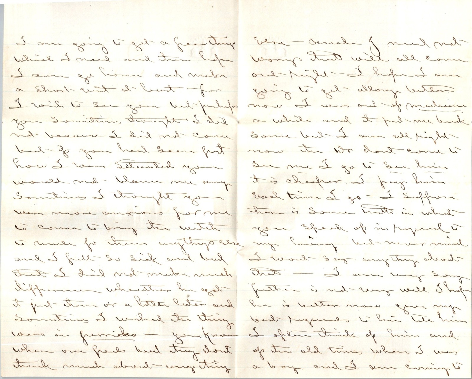 1890 Letter to Sister Amelia C. Guild Philadelphia PA Thanksgiving Nostalgia &