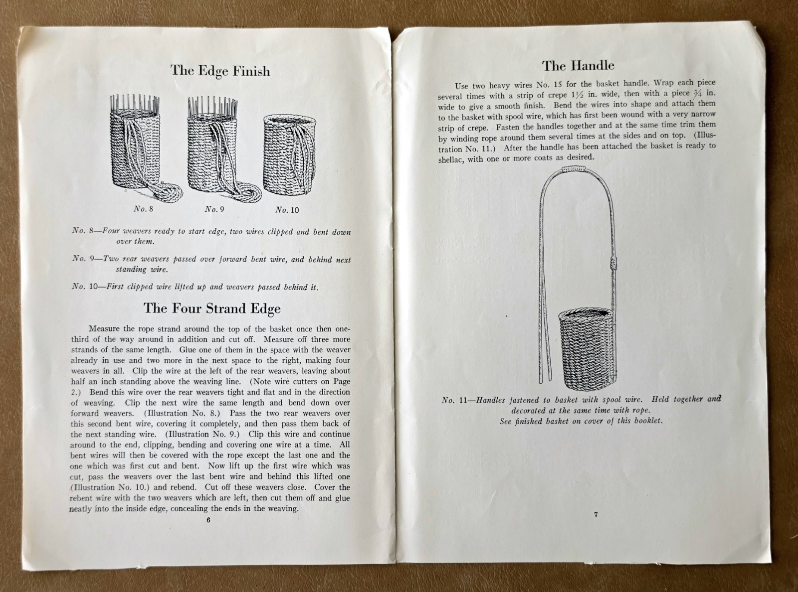 Dennison’s Rope Work Primer – Instructions Catalog Price List Brochure 1921