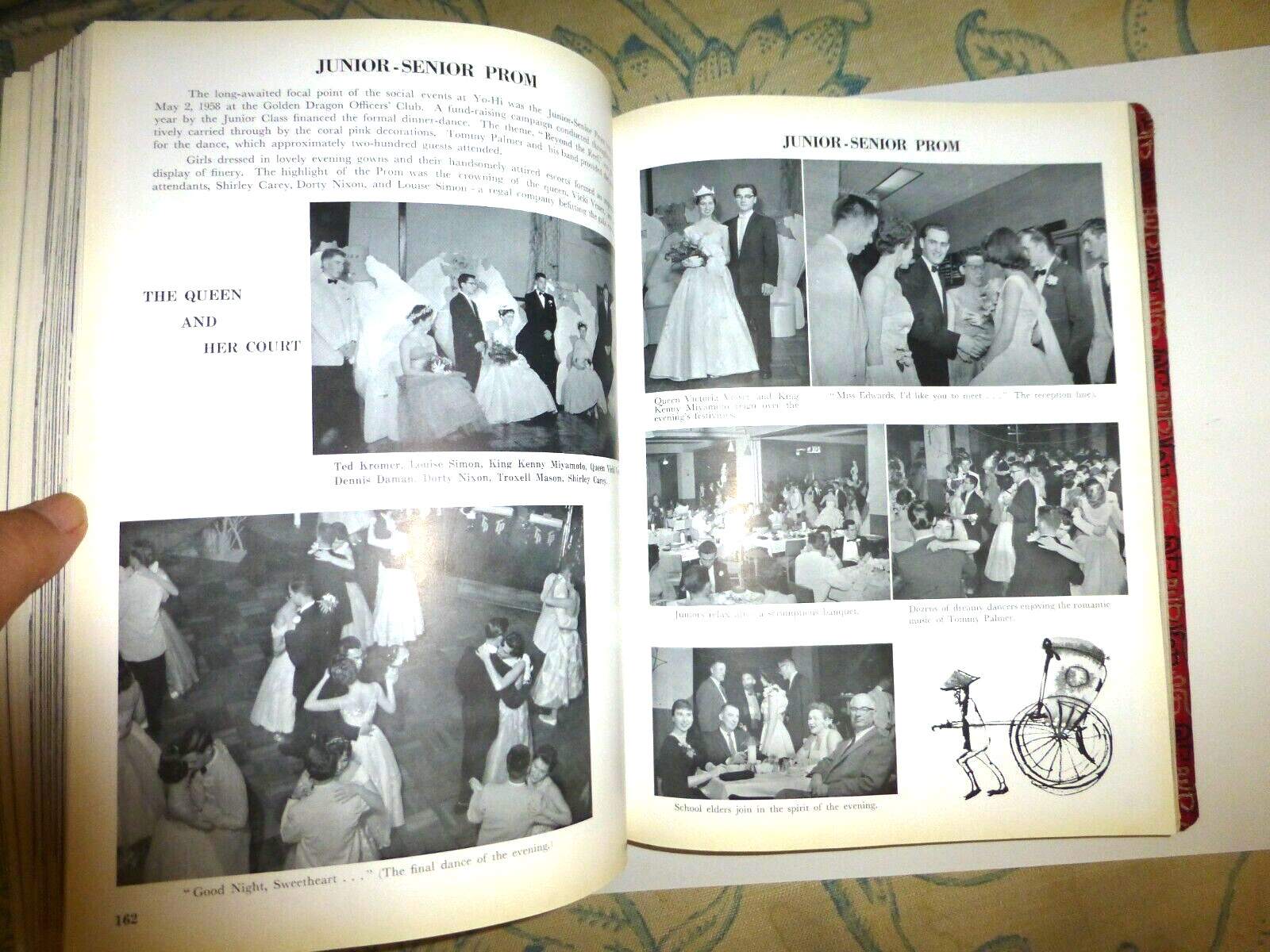 YEARBOOK YOKOHOMA AMERICAN HIGH SCHOOL JAPAN YO HI ANNUAL 1958 BEACH NEGUCHI