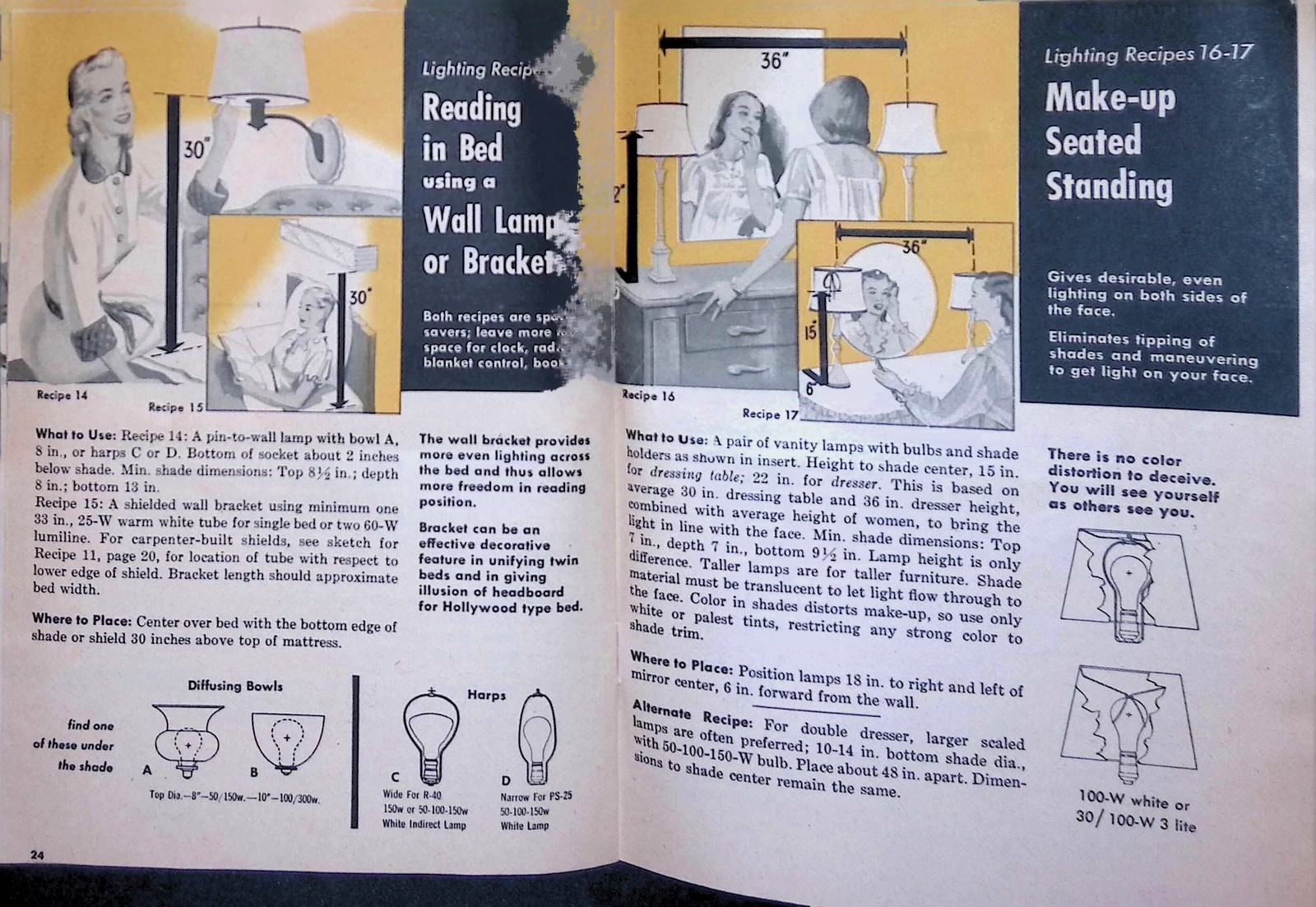 1950s See Your Home in a New Light Promo Booklet c1950s Lighting Though