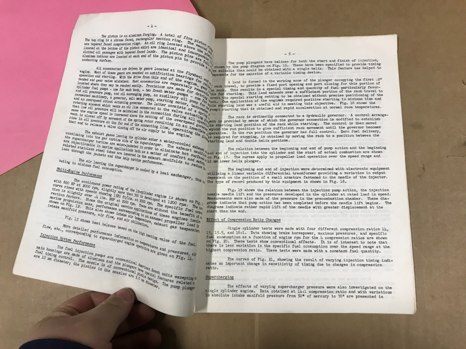 VTG The New Packard Lightweight Diesel Engines By M. Ware, R.E. Taylor,J. Witzky