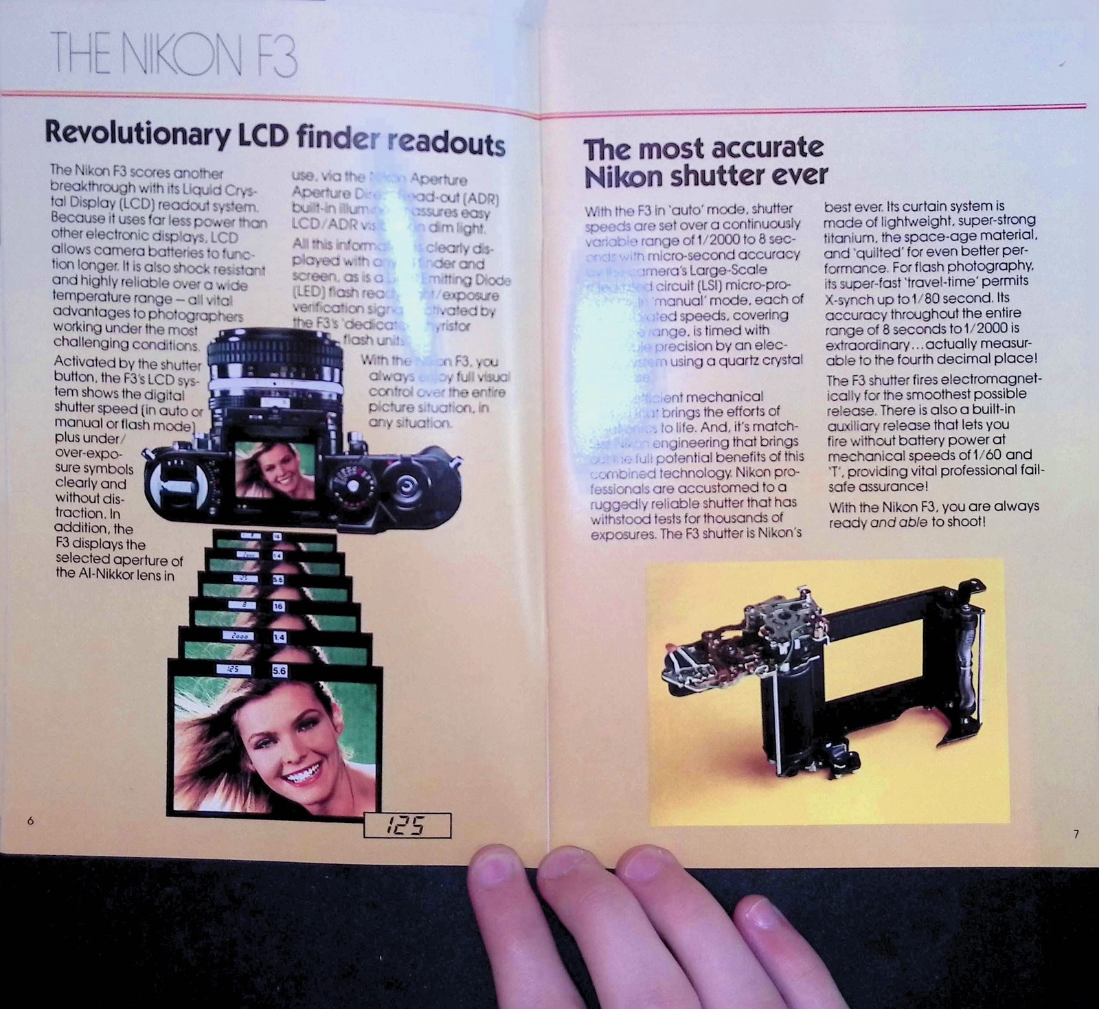 Nikon F3 Brochure Manual Set 1980s NASA Space Shuttle Titanium LCD 35mm