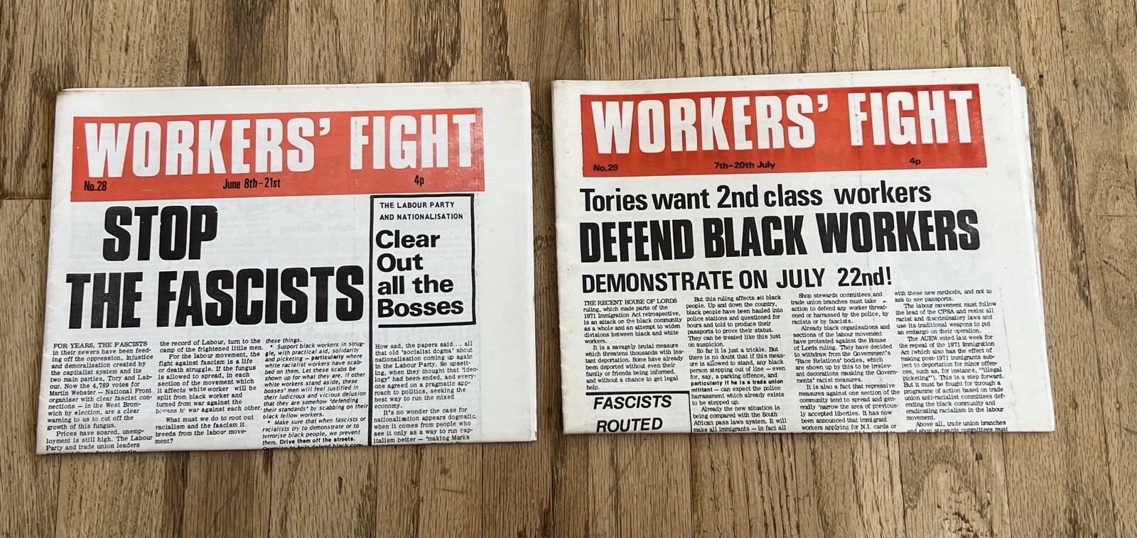 Left Wing Socialist Marxist Journal United Kingdom Papers-Wear and Imperfection