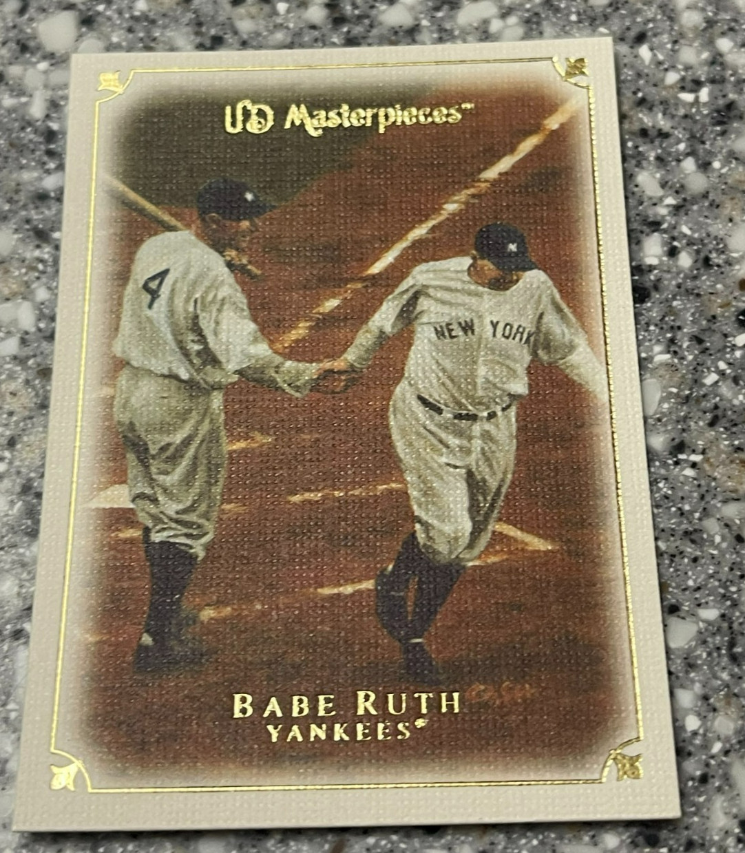 Babe Ruth #1 2007 Upper Deck Masterpieces New York Yankees