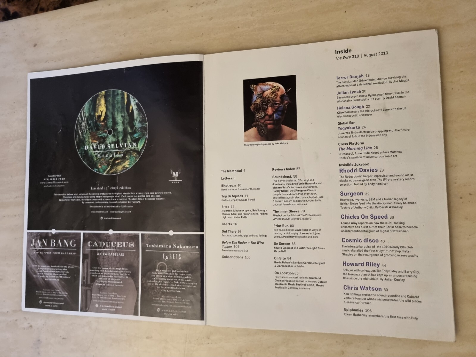 The Wire Magazine Issue 318 August 2010 – Chris Watson