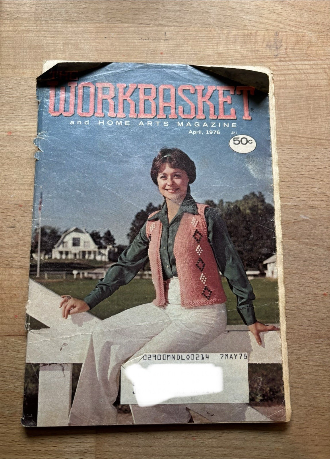 Vintage The Workbasket Magazine Lot 1970s Crochet Sewing Needlework 6 Issues