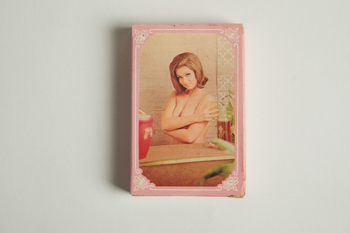 Risque Unopened Vintage Playing Cards, Standard Size, Complete Deck