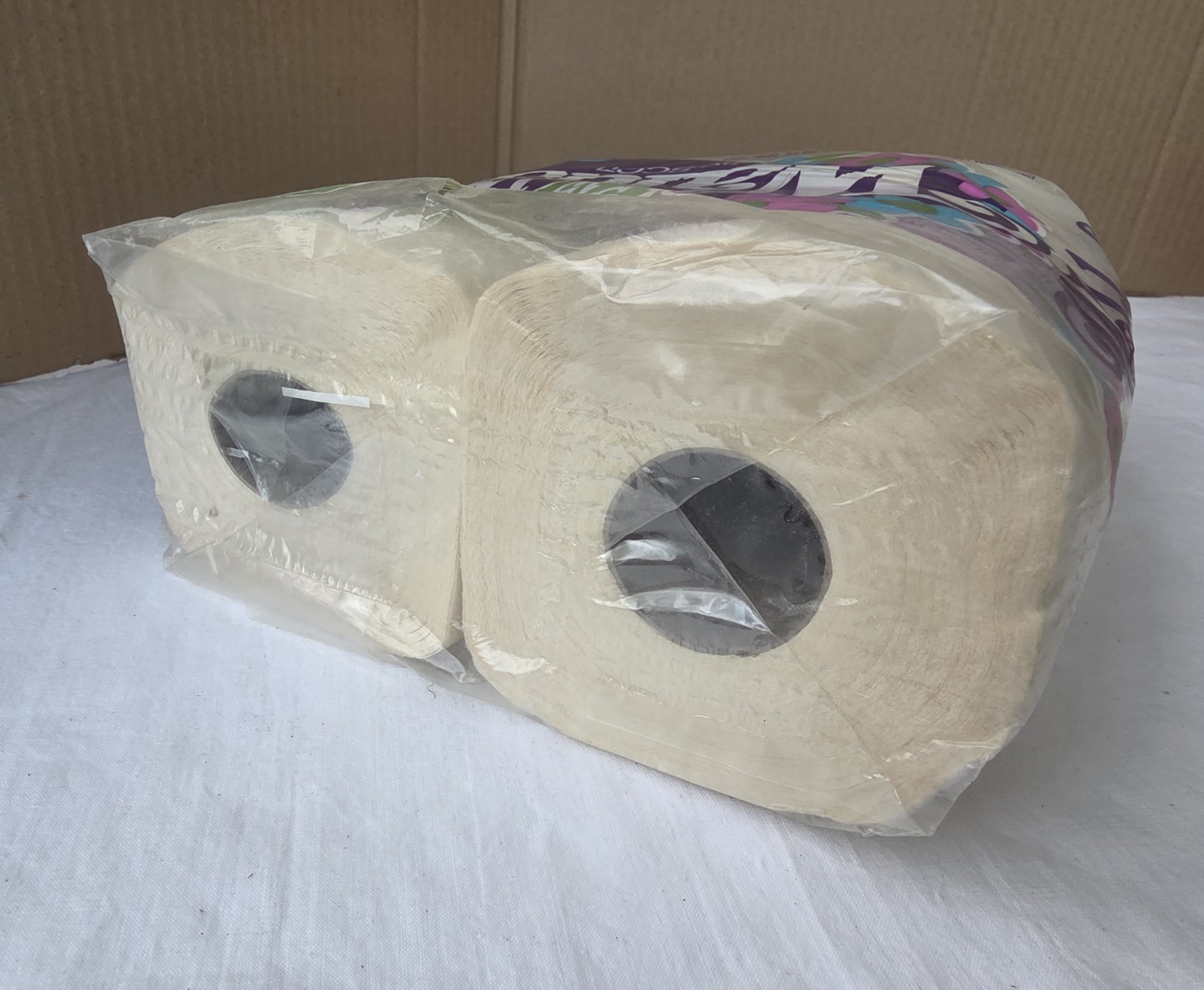 Vintage SCOTT WALDORF Flower Power Toilet Paper NOS In Sealed Package 4 Rolls