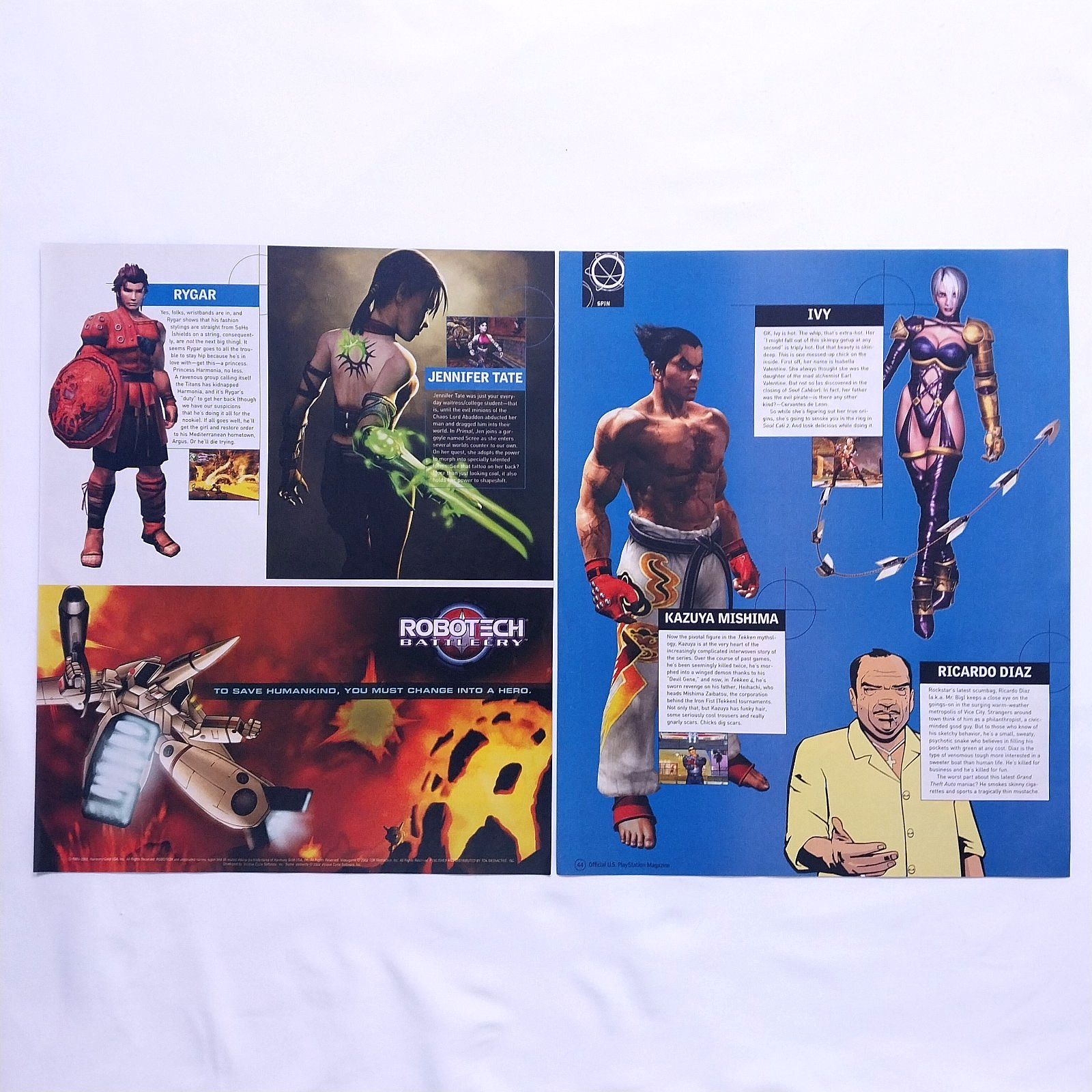 2002 Characters with Character Ratchet Lara Croft Sly Cooper Article 4 Pages