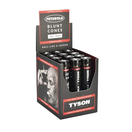 Futurola x Tyson 2.0 the toad mike pre Rolled Cone 12 Tubes x 1 Cone = 12 Cones!