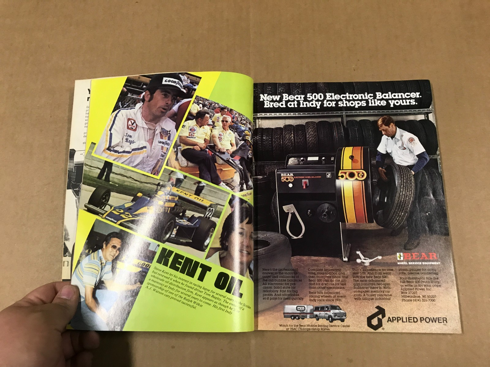 Vintage Indianapolis 500 Racing Yearbook