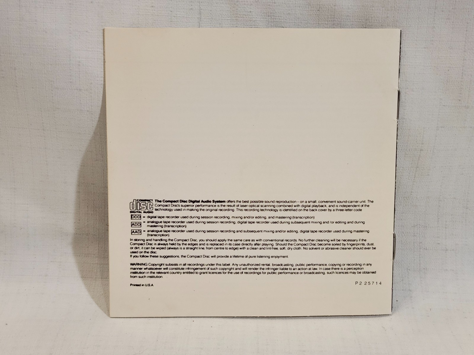 James Brown The CD of JB Sex Machine CD Insert Cover Artwork Booklet ONLY