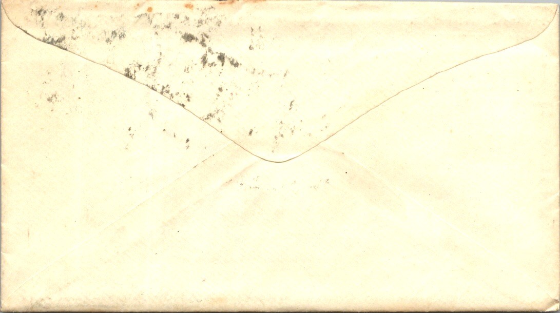 1878 Letter to E. Payson Guild Boston MA w/Envelope & 3-Cent Postage Stamp