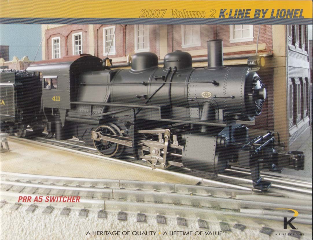 K-Line by Lionel Electric Trains Catalog 2007 Volume 2