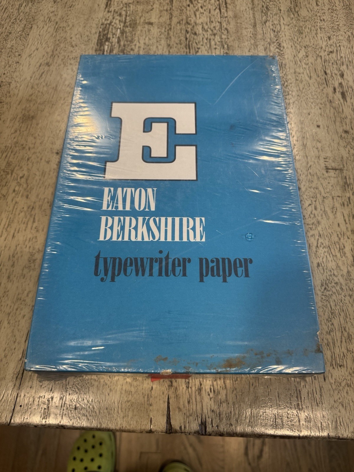 Vintage EATONS BERKSHIRE Bond Typewriter Paper 500 Sheet 8.5×11 Heavy 20lb Kokle