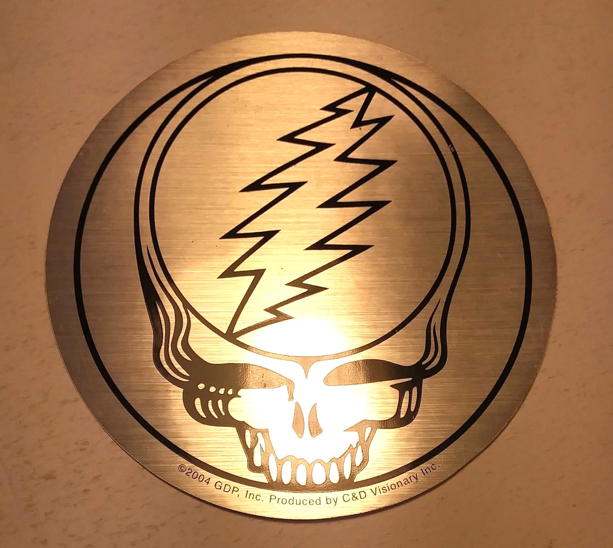 Grateful Dead STICKER LOT 3 Vintage SYF Official GDM 1991 Chrome GDP 2004 Rare