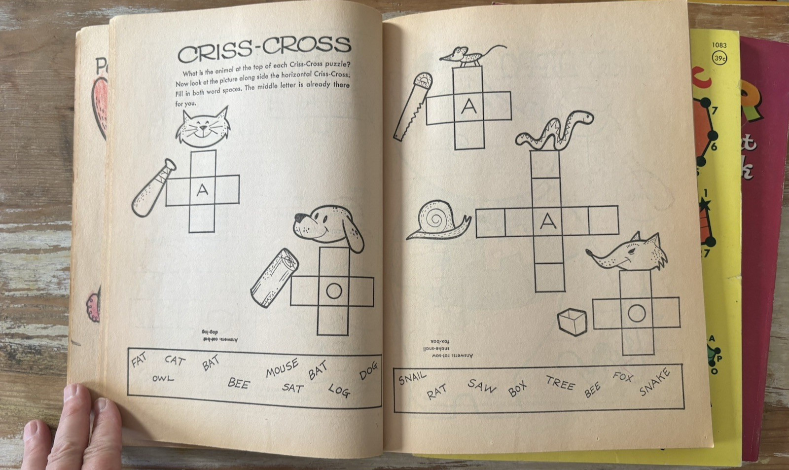 Vintage lot childs coloring & activity books 1960’s 1970’s dot crossword horses