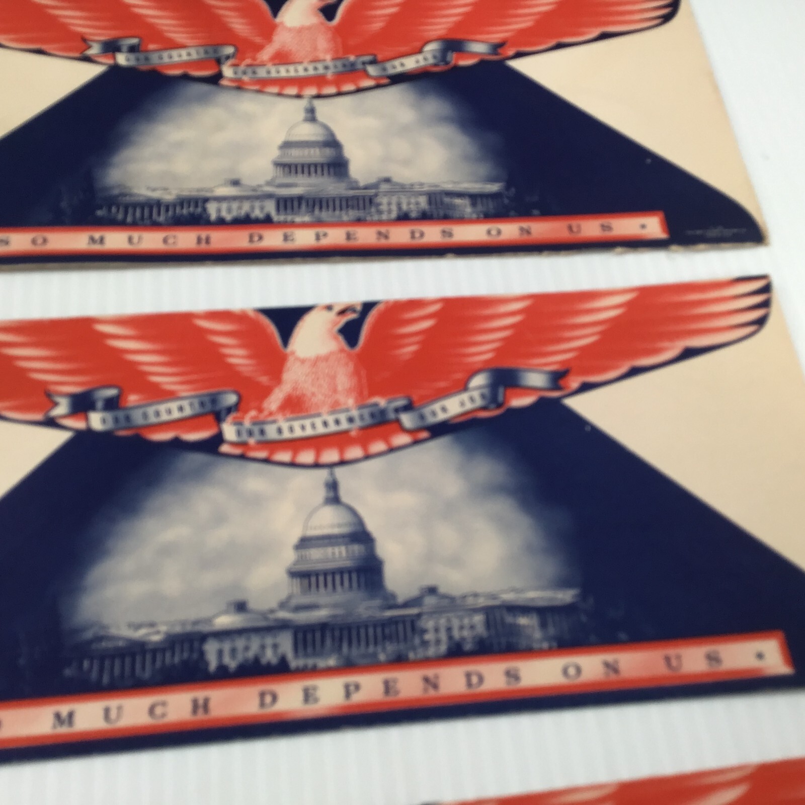 Cadillac Motor Car Letterhead Arms for Victory Envelopes, WWII, 1944