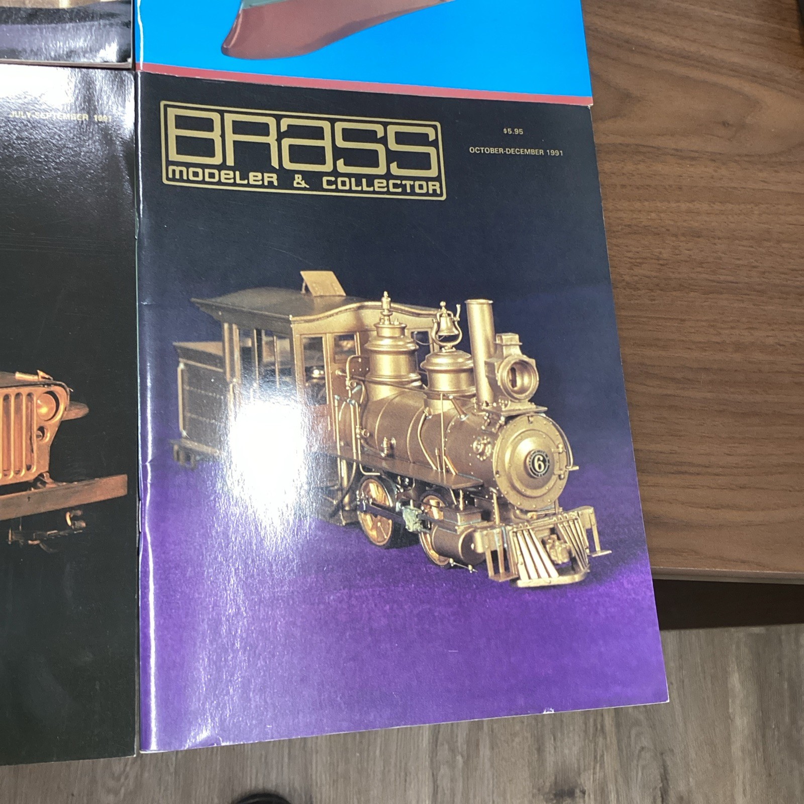 Brass Modeler & Collector Magazine Complete Set 1991 Really Nice Condition