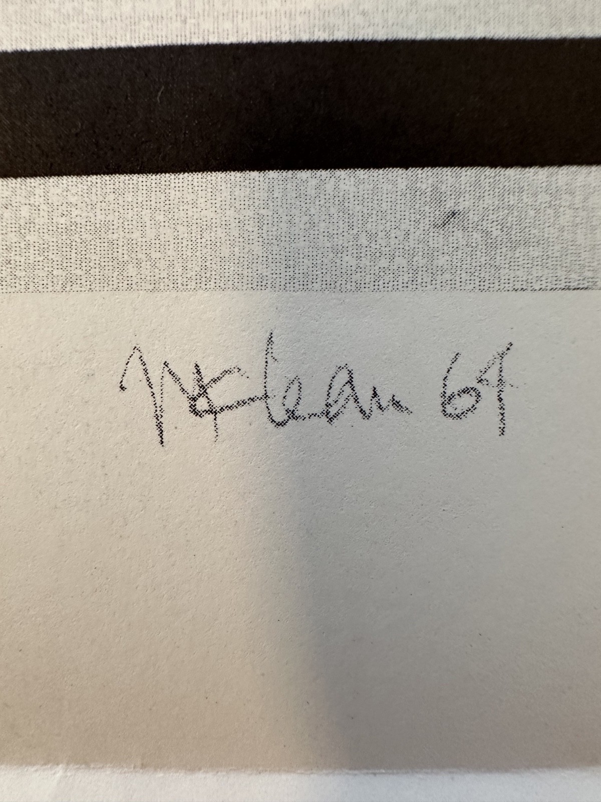 Richard McLean Robert Bechtle 1964 Berkeley Gallery exhibit flyer Rainbow RB