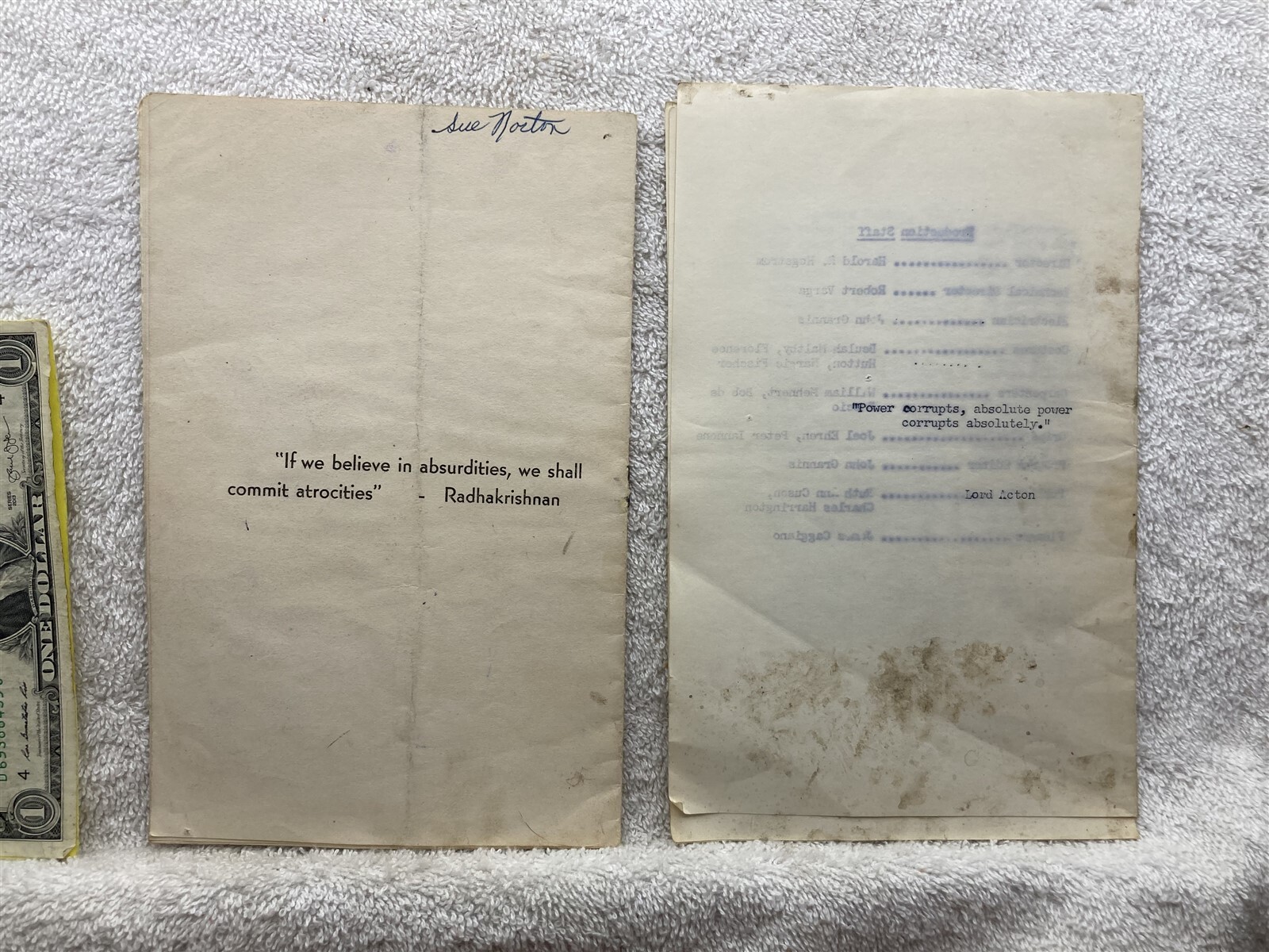 1957 Blackfiars New York University Manhattan Play Programs Brooklyn Yonkers Vtg