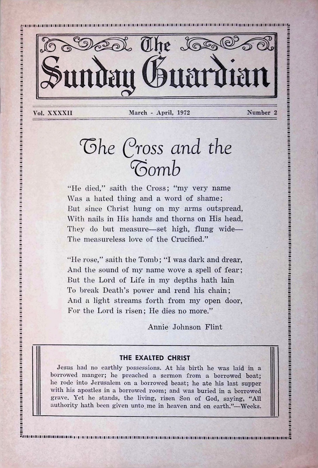 The Sunday Guardian Religious Periodical c1910 Progressive Era Sermons