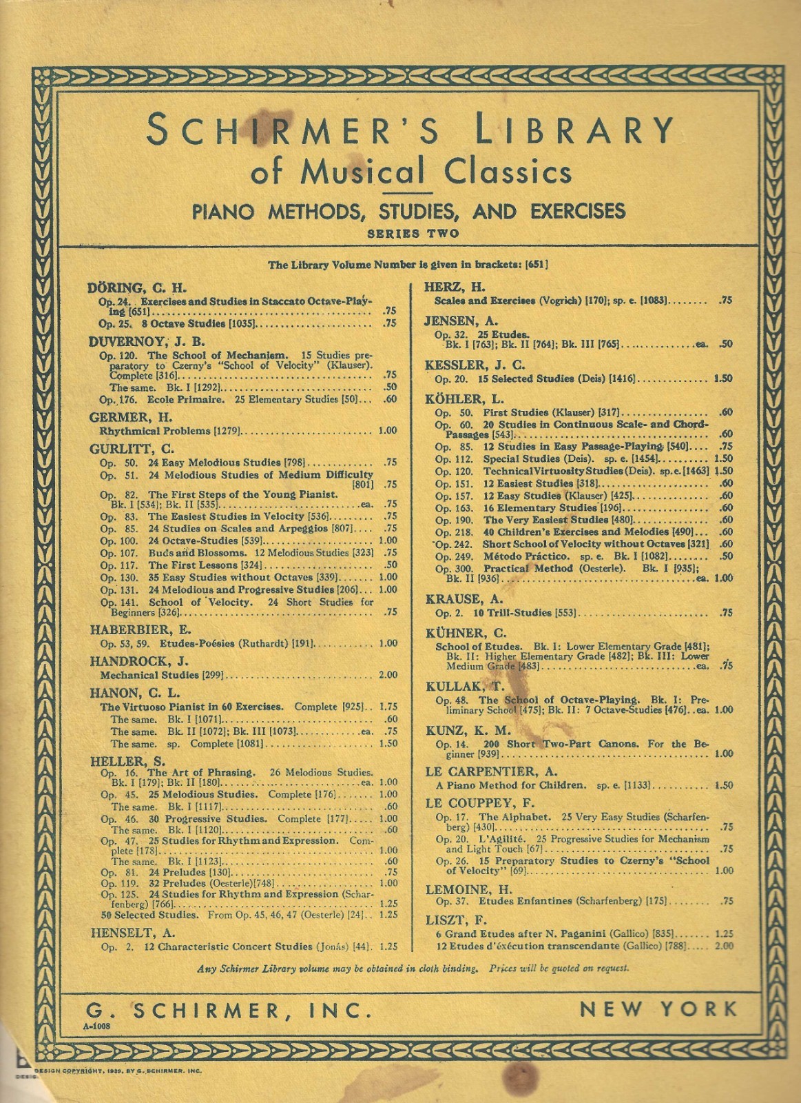 7 Vintage PIANO MUSIC BOOKS: Christmas, Hanon, Czerny, and Others