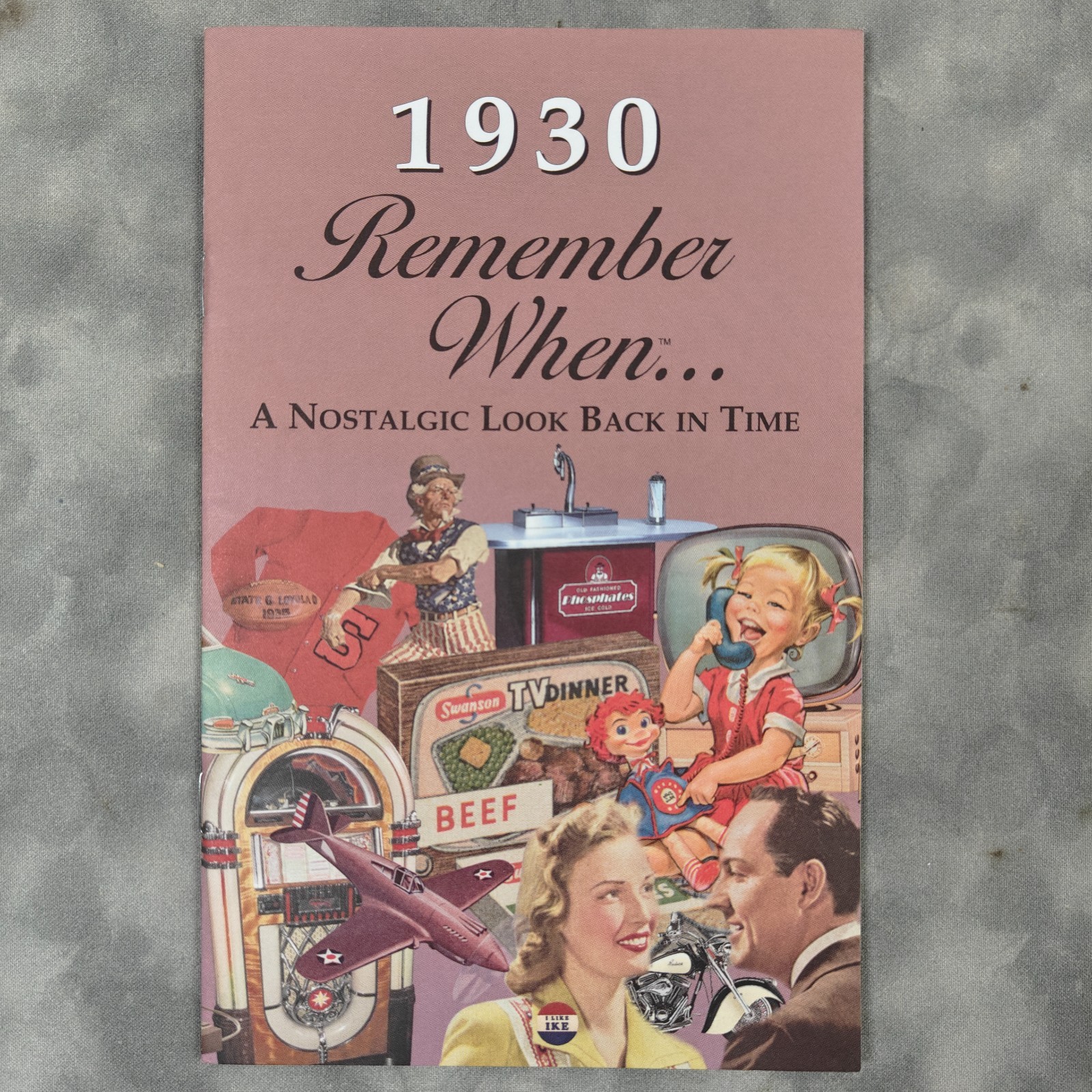 1930 Remember When KardLet Nostalgic Look Back in Time Booklet Seek Pub USA Gift