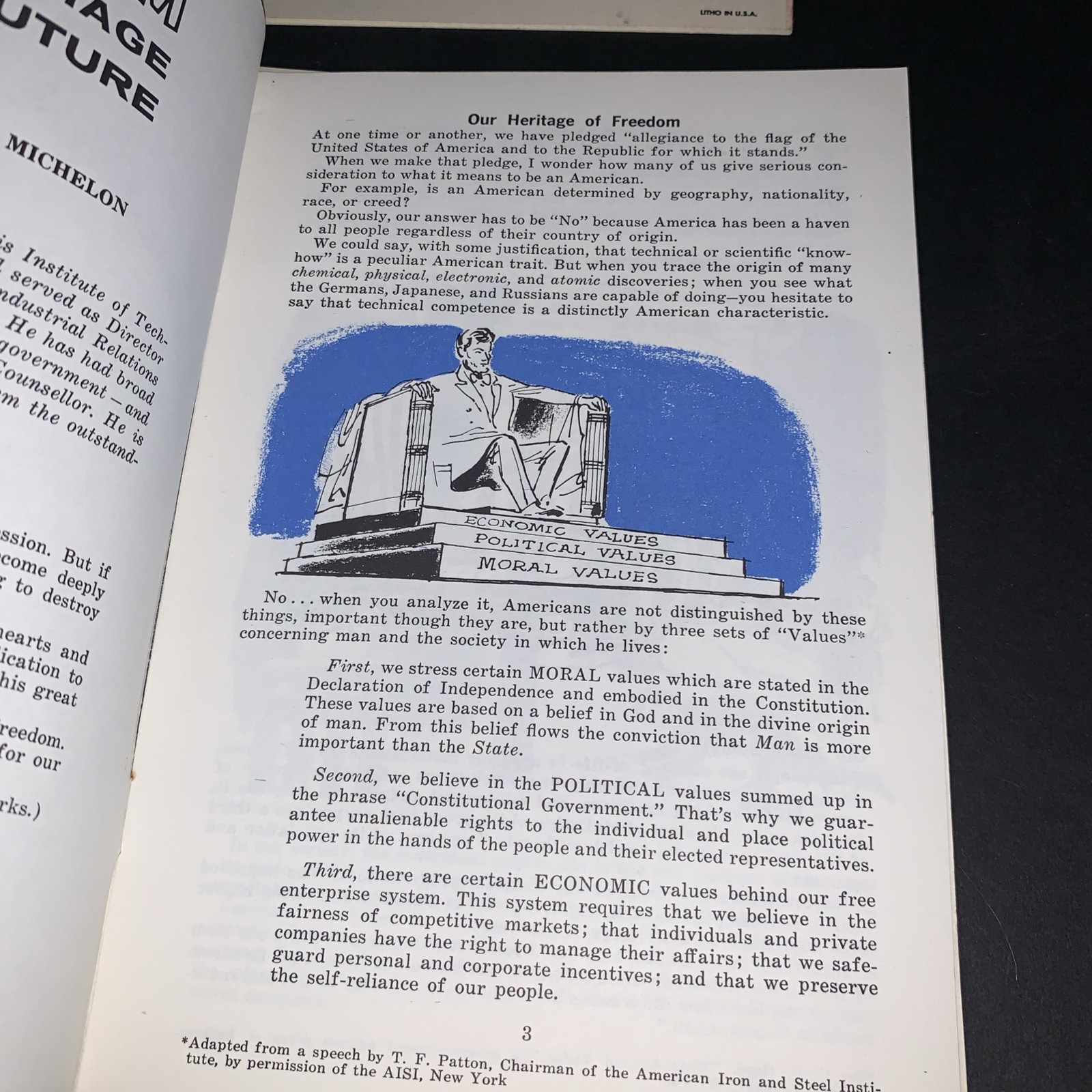 Vintage 1950s 1960s Anti Communism Pamphlets Lot General Motors GM Men & Women