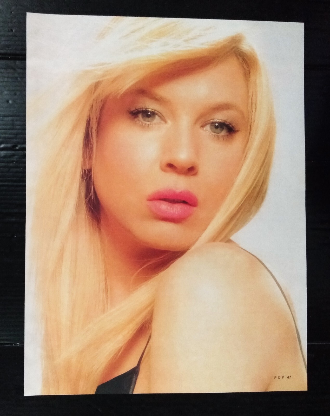 C2619 Renee Zellweger Ewan McGregor Vintage Thailand ONLY 1 COLOR PAGE MEGA RARE