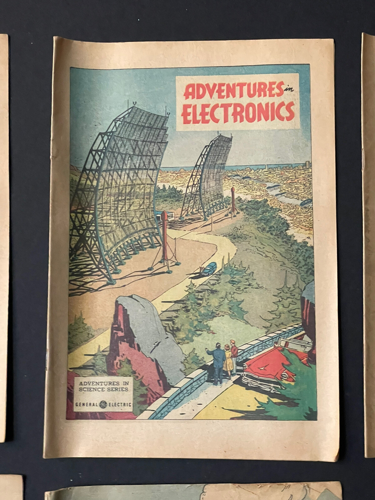 Vintage COMIC BOOKS General Electric SCIENCE American RAILROADS Atom Electronics