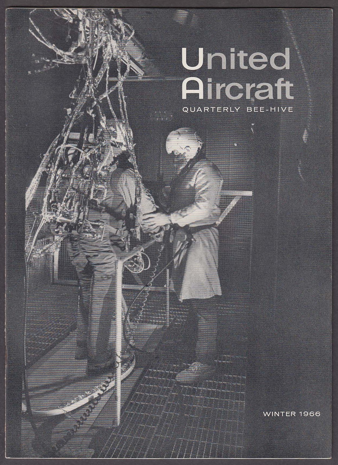 BEE-HIVE United Aircraft Quarterly DC-9 Lunar Spacesuit + Winter 1966