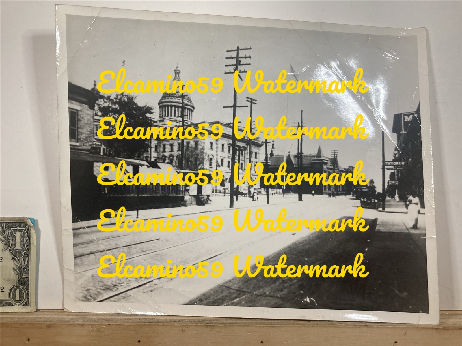 1920’s 1930’s Camden County New Jersey Courthouse Picture Photo NJ Vtg