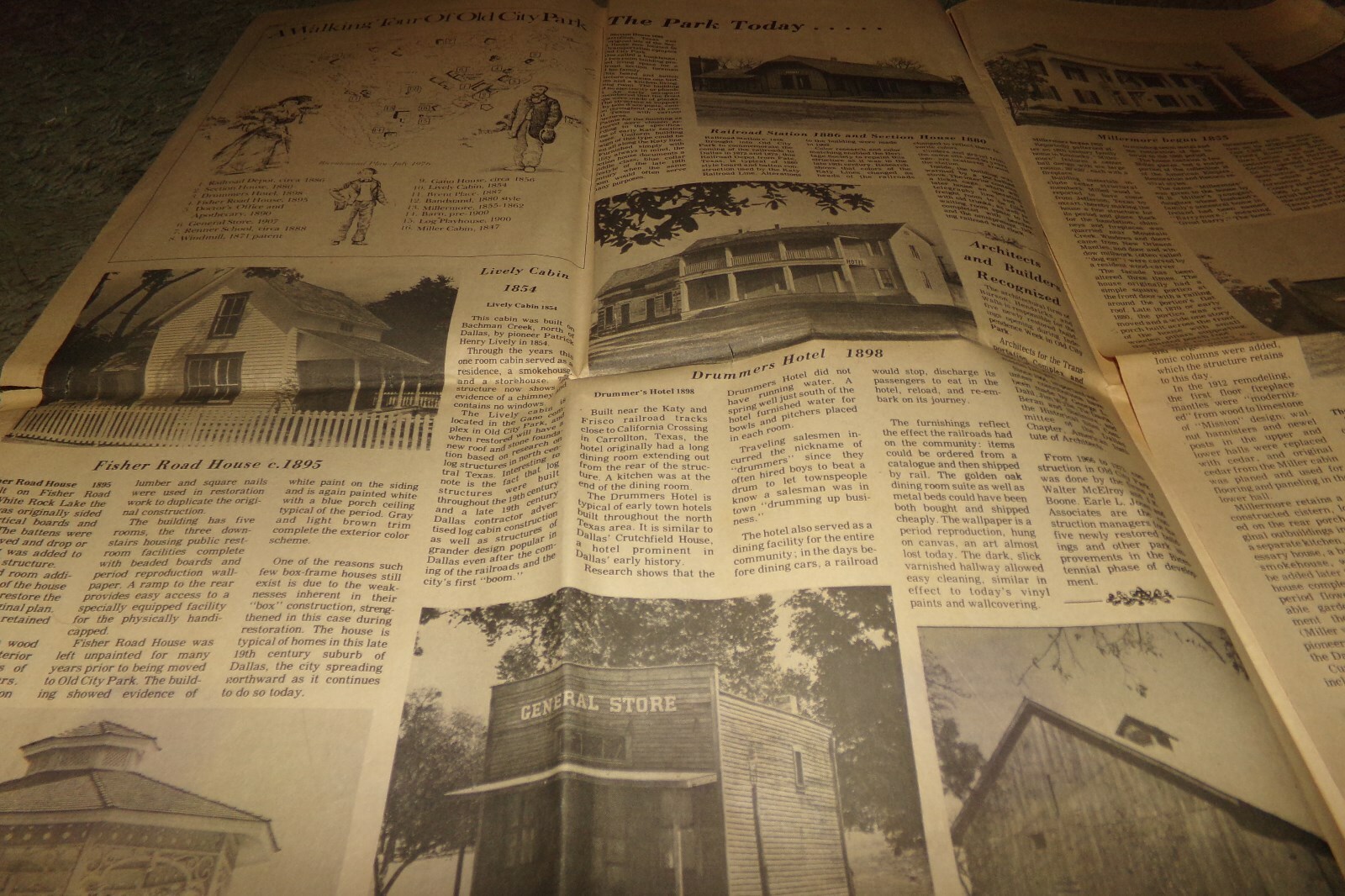 Vintage Heritage News Dallas American Revolution Bicentennial Drummers House 76