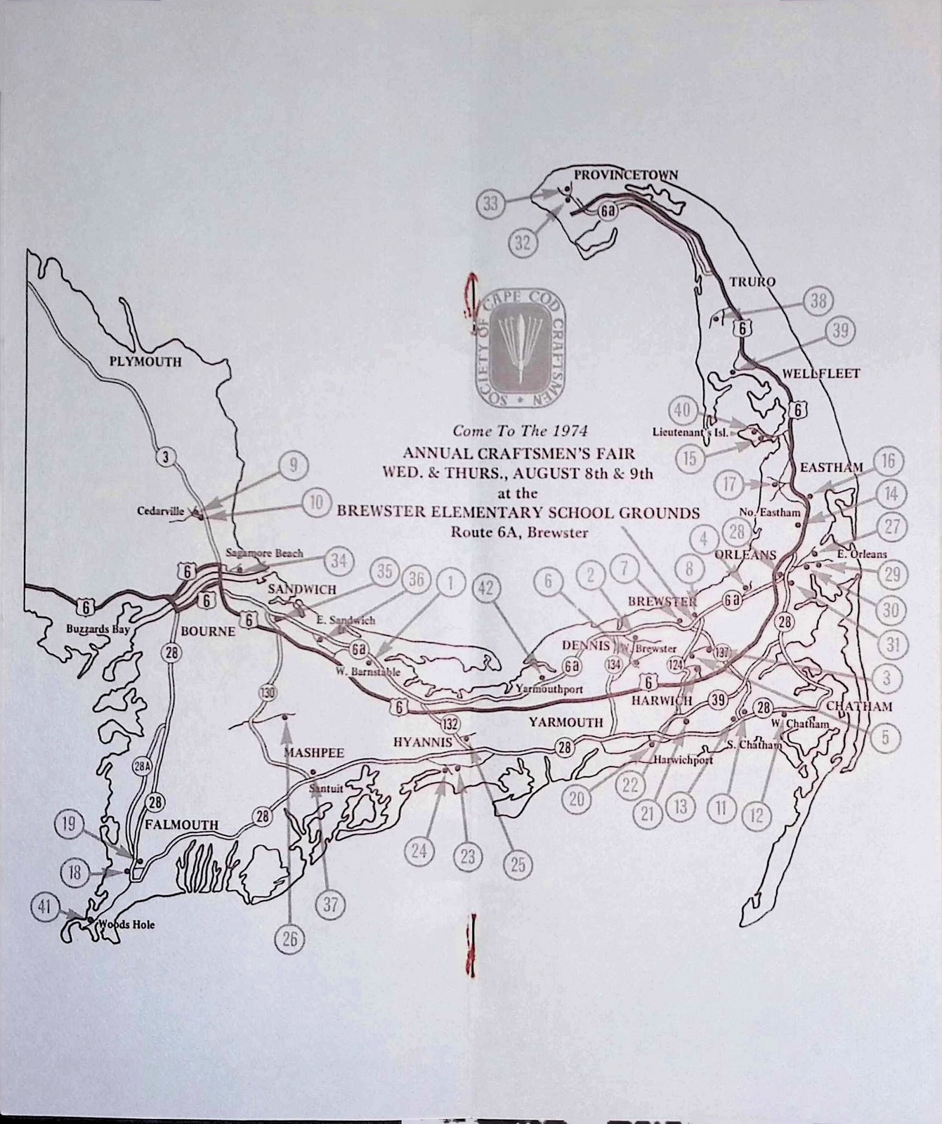 1940s Associated Mutuals Membership Certificate w/ Midtown Map NYC