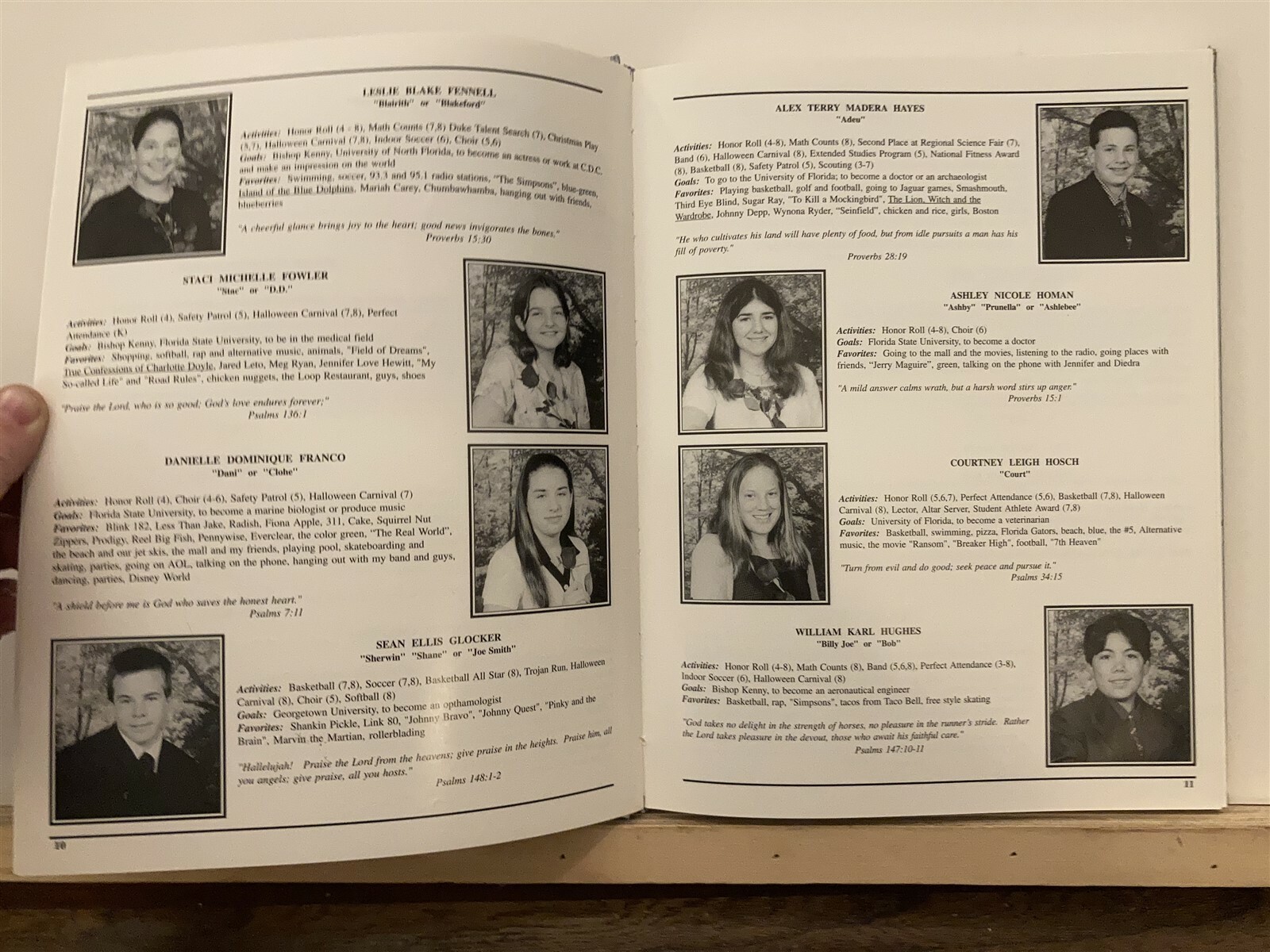 1998 San Jose Catholic School Annual Yearbook 2002 Bishop Kenny Jacksonville FL