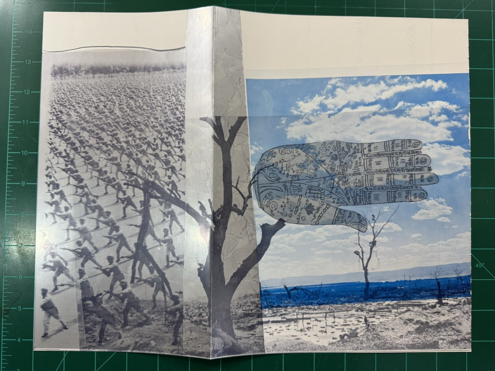 1970 Robert Rauschenberg Double Sided Lithograph WART w/vintage Magazine Article