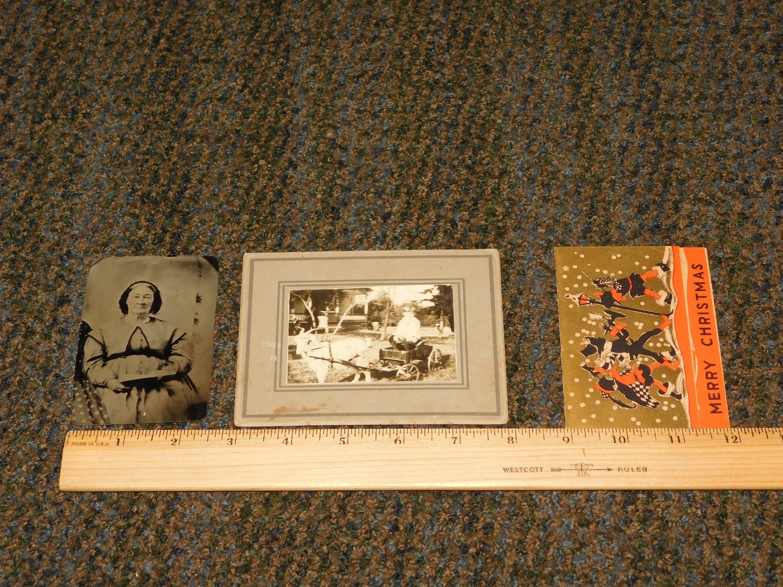 VINTAGE OLD PAPER 15 PIECE LOT ADVERTISING POSTCARDS PHOTOS ETC