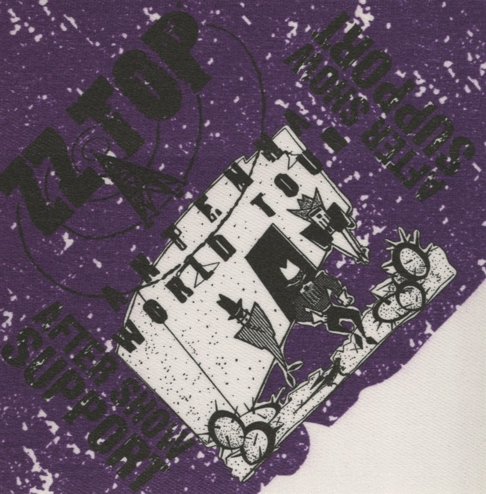 ZZ Top 1994 Antenna concert tour After Show Backstage Pass