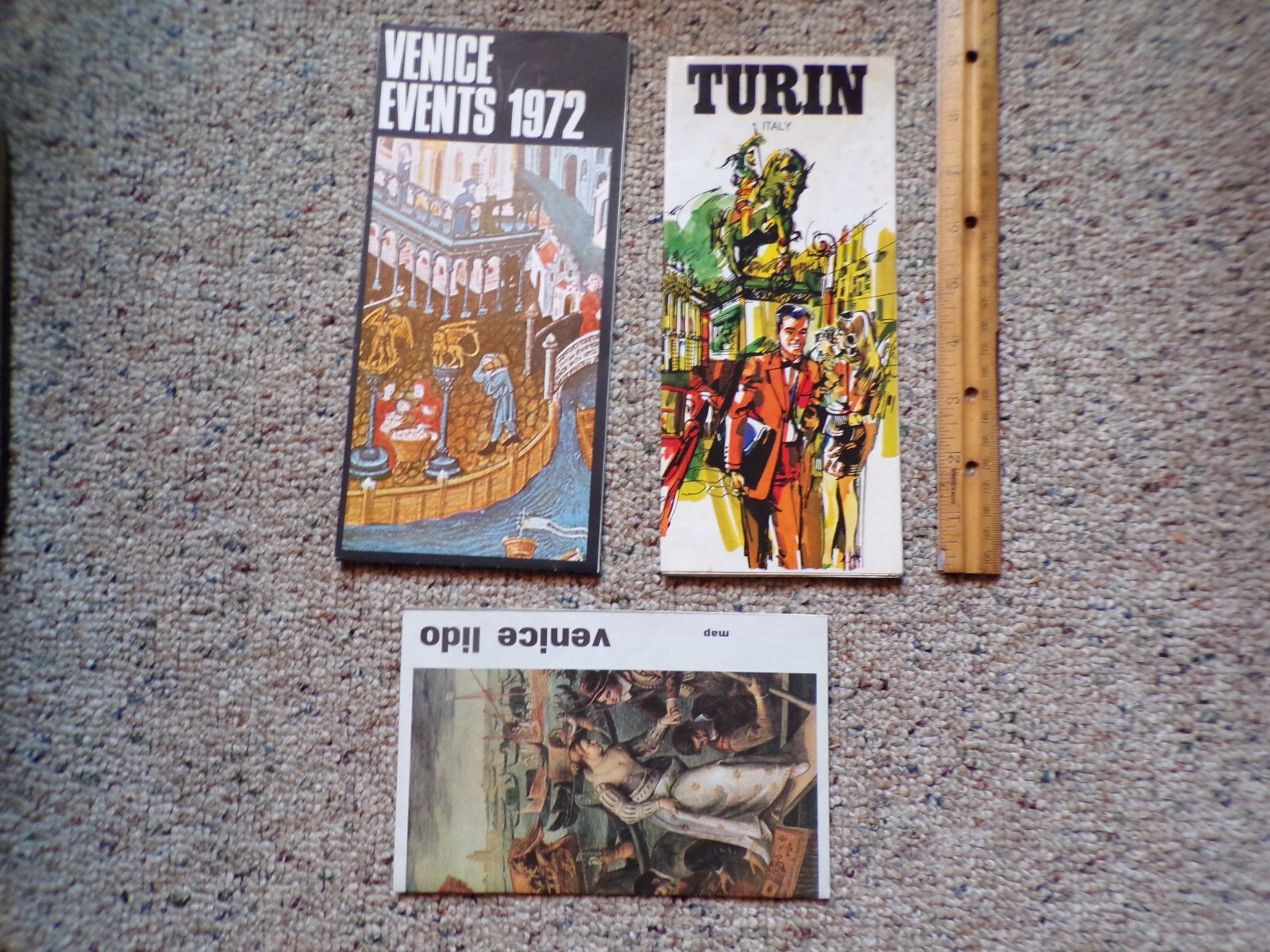 Misc Paper Lot Venice Italy Quaint Venice Guide Book, Fabrizi Pcs, Brochures +
