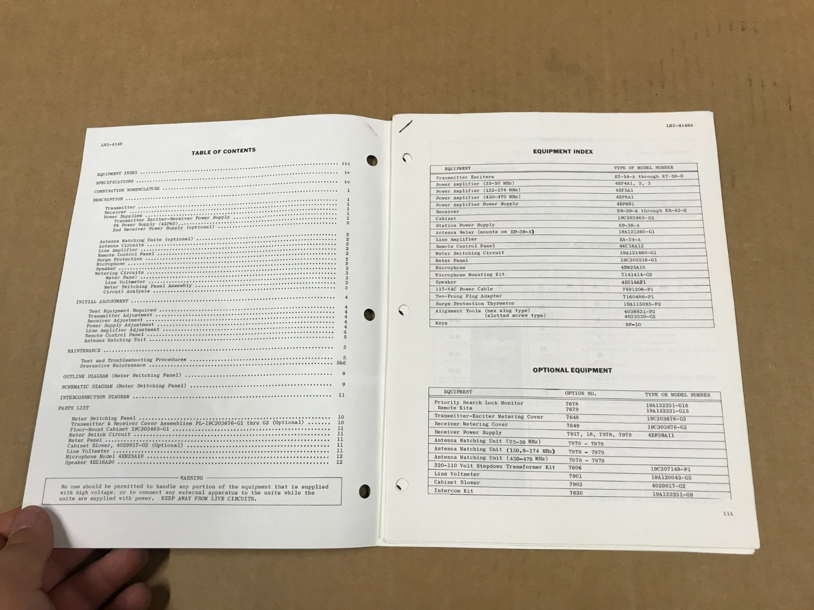 VTG General Electric Master Progress Line Maintenance Manual