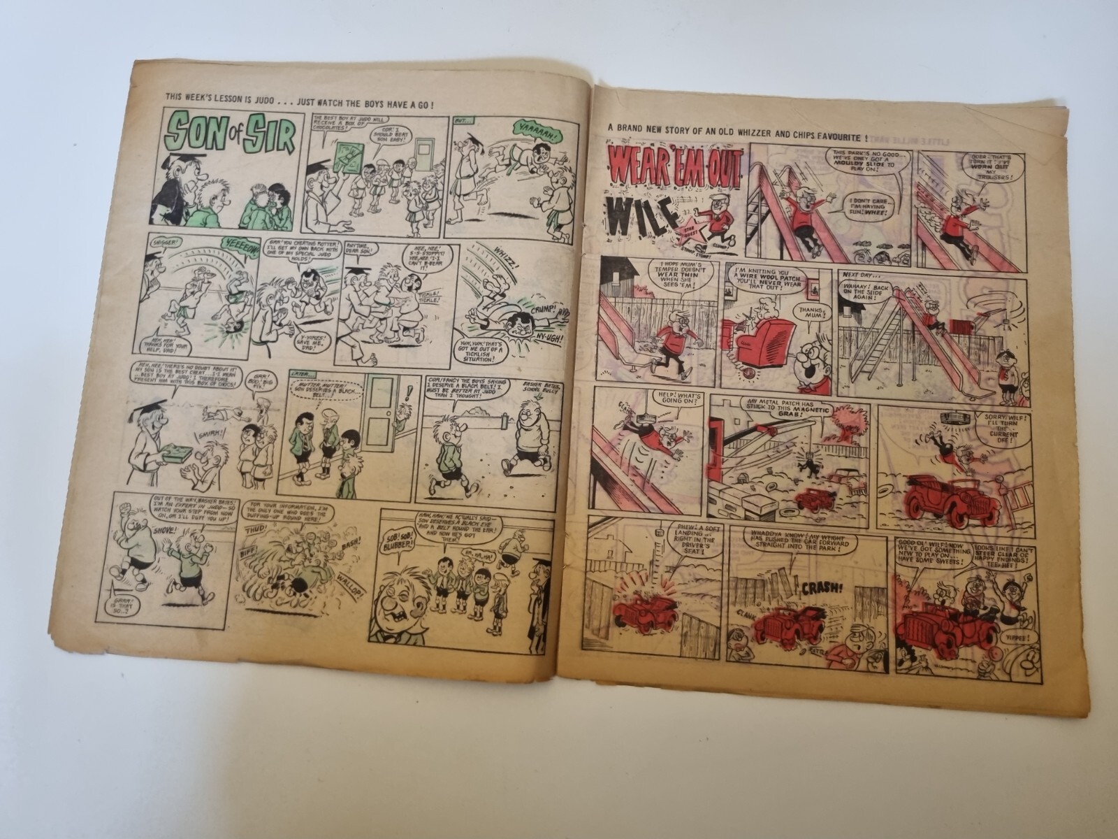 Knockout Comic IPC Magazines British Weekly Comic 21st October 1972