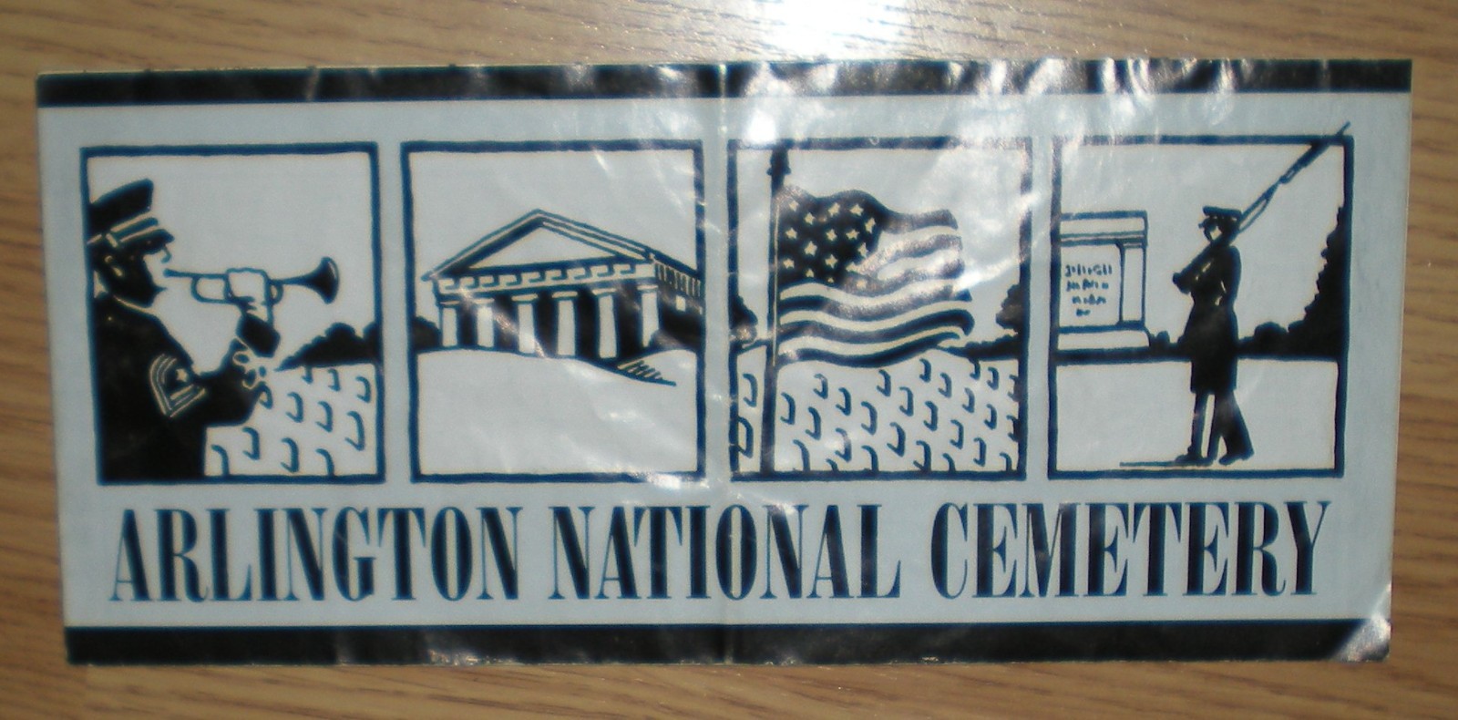 2004 Arlington National Cemetery Park Washington DC Map Guide Travel Brochure