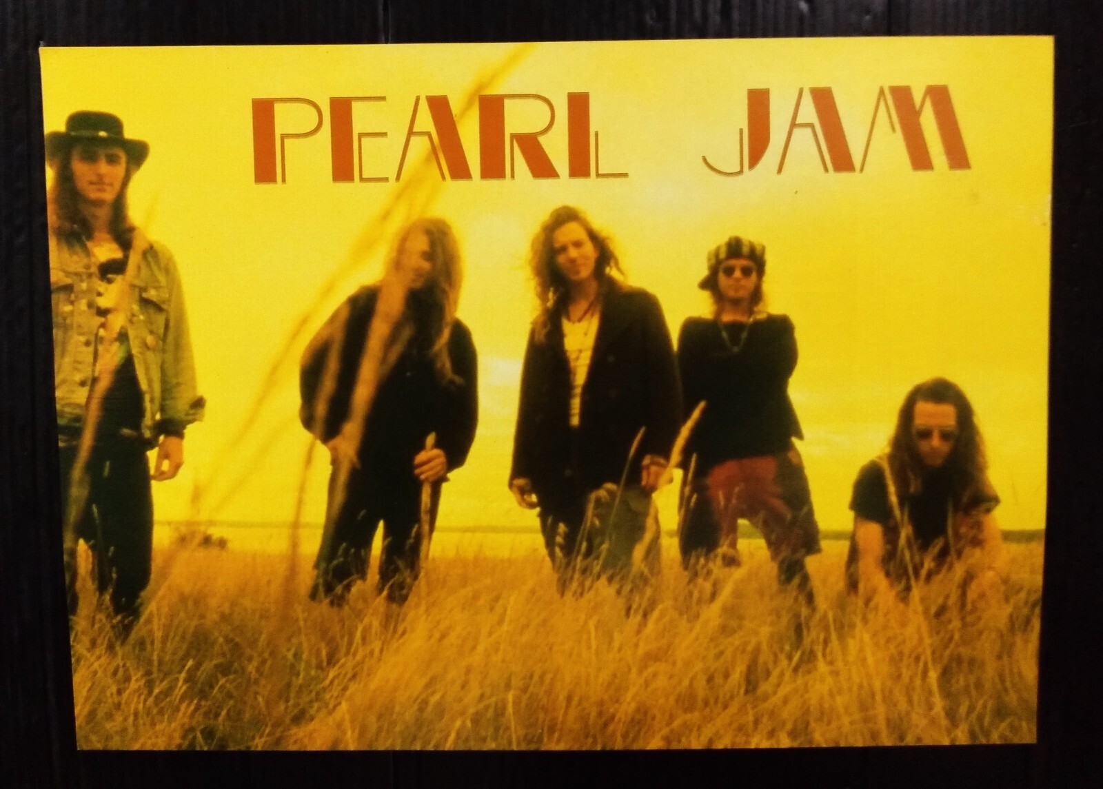 C4052 Pearl Jam Bon Jovi Vintage Thailand ONLY 1 COLOR PAGE MEGA RARE!!!