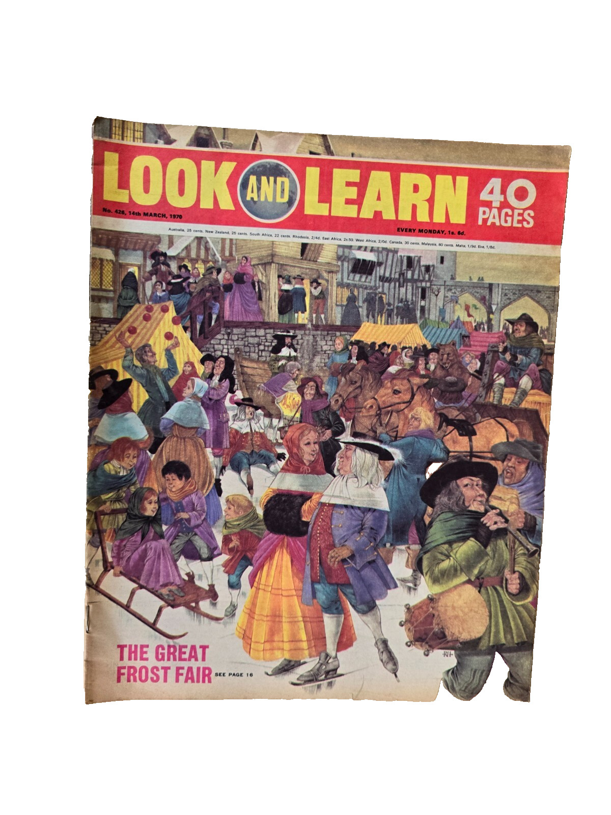 Look and Learn Magazine No. 426, 14th March 1970 IPC Magazine