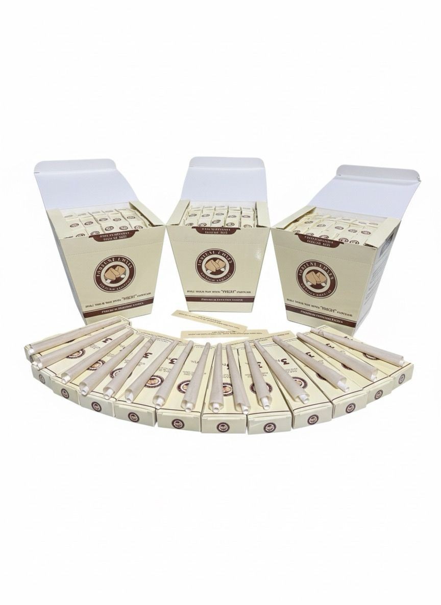 FORTUNE CONES – PREMIUM 63 CONES PACK – PURE HEMP- MINI CONES 70/26MM
