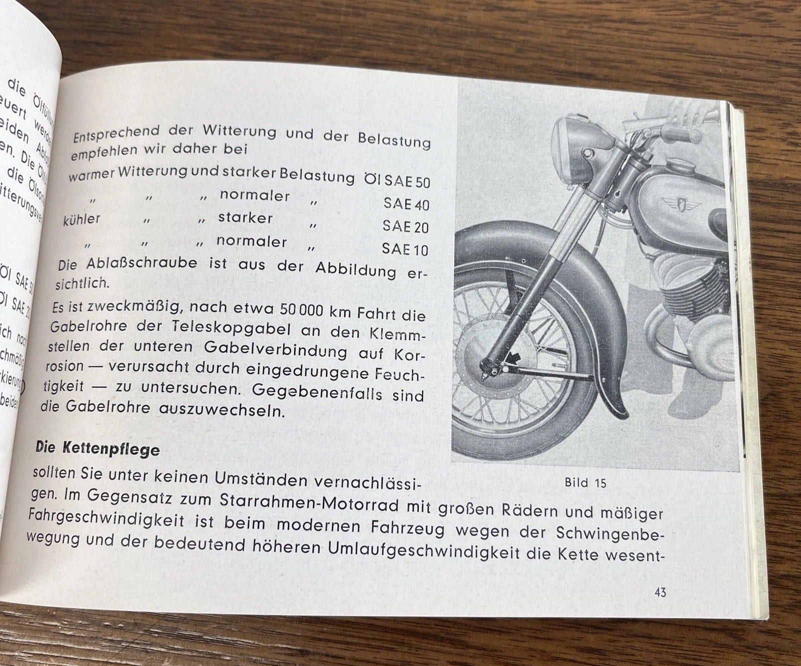 Zündapp Motorcycles 200 S Model Brochure Original September 1955 In All German