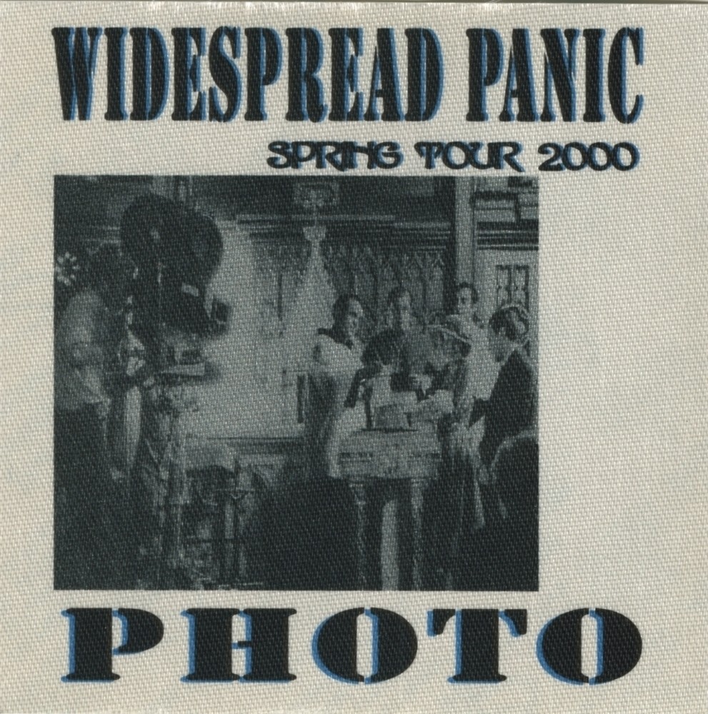 Widespread Panic 2000 concert tour Godfather – Baptism of Fire Backstage Pass
