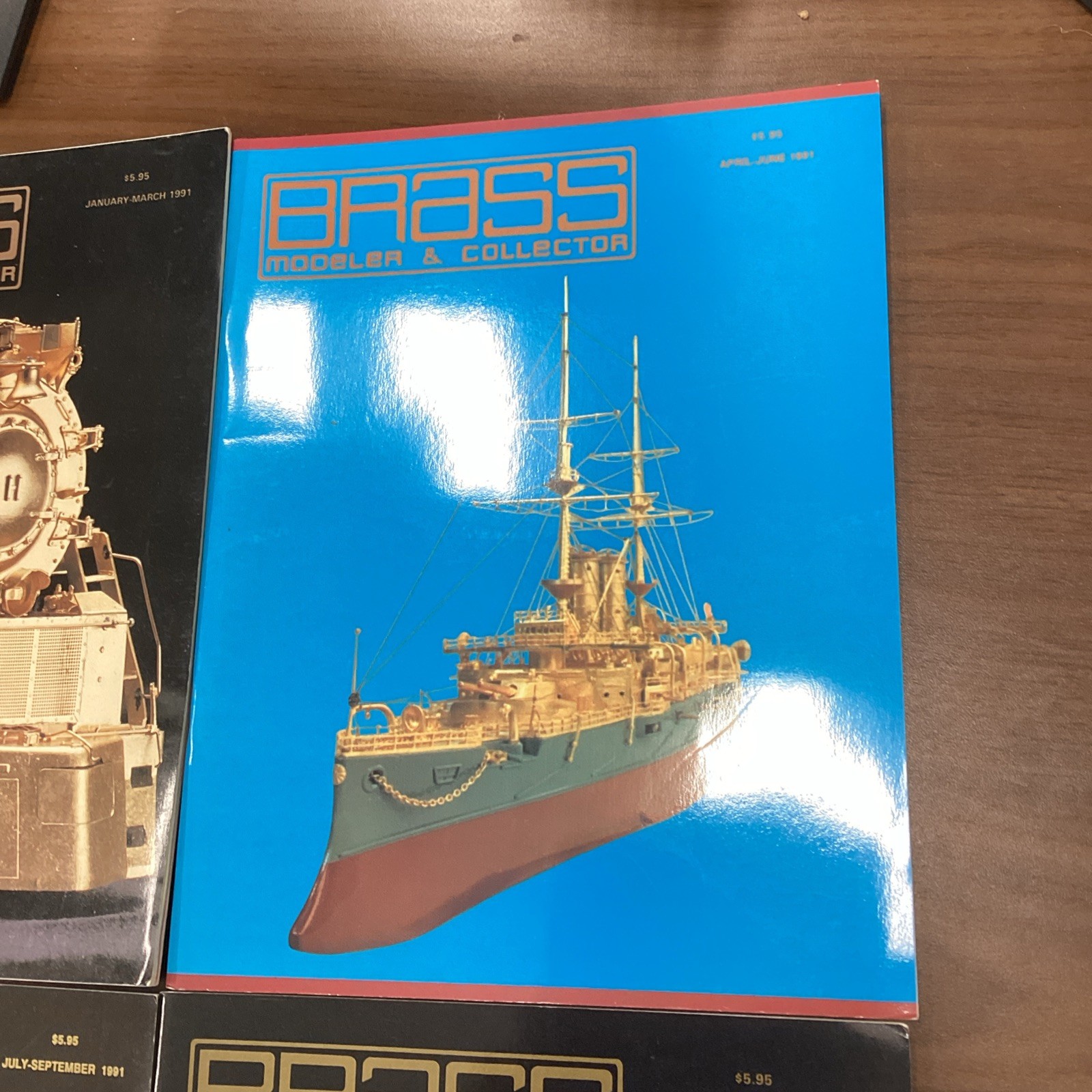 Brass Modeler & Collector Magazine Complete Set 1991 Really Nice Condition