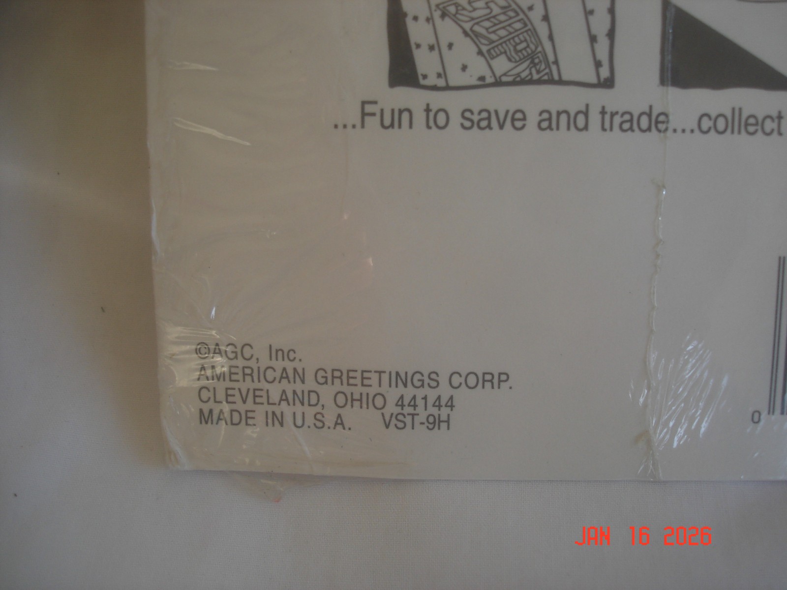 SEALED PKG. Vtg. AMERICAN GREETINGS VALENTINE STICKERS 4 Sheets MADE U.S.A.